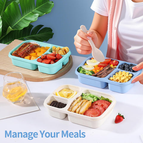 RASUSS microwave and dishwasher safe lunch box supports convenient reheating and cleanup.