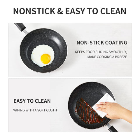 RATWIA induction-compatible frying pan on a smooth cooktop
