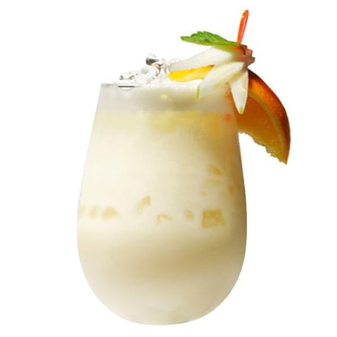 Ravenscroft elegant balanced-hand stemless design provides a sophisticated table presence.