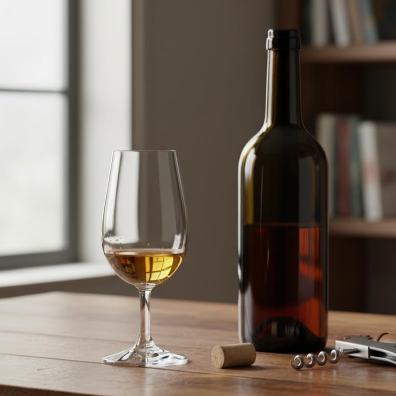 Ravenscroft International Tasting Glass base and stem pulled for seamless finish.