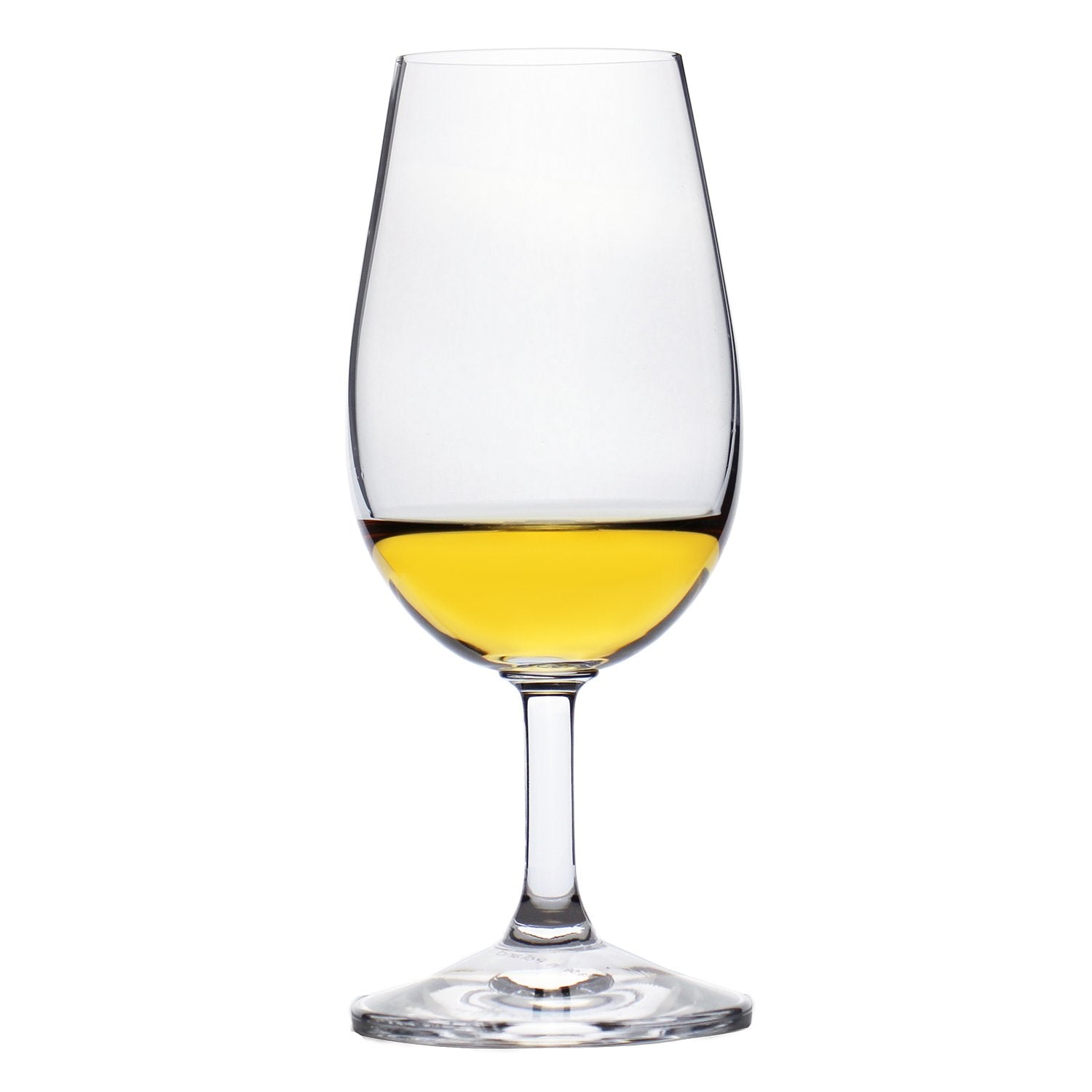 Ravenscroft International Tasting Glass close-up showing crystal clarity for concentrated aromas.