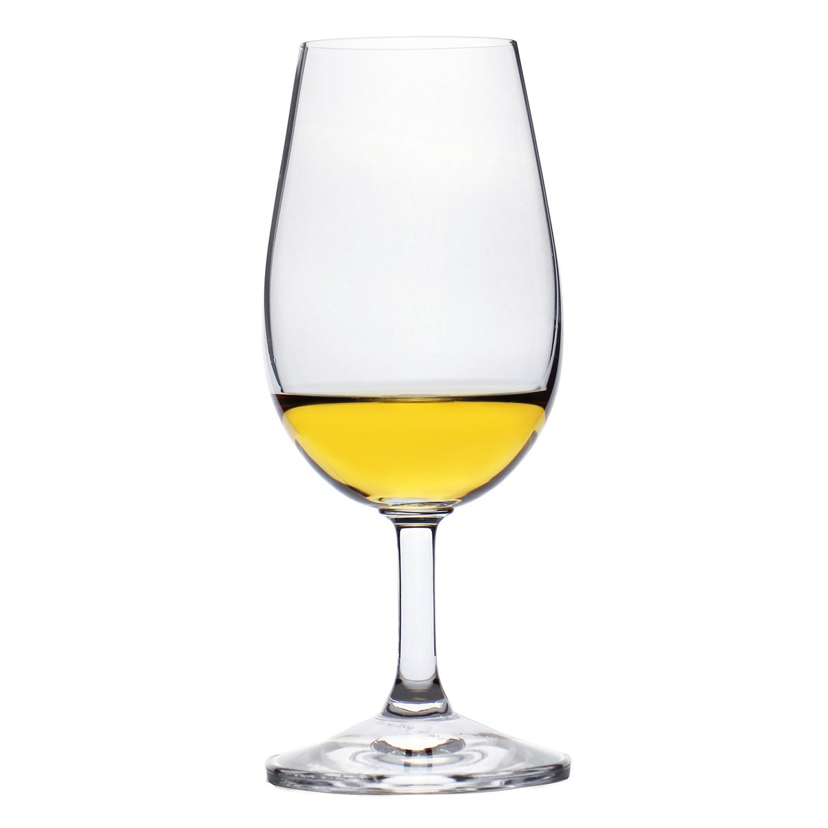 Ravenscroft International Tasting Glass close-up showing crystal clarity for concentrated aromas.