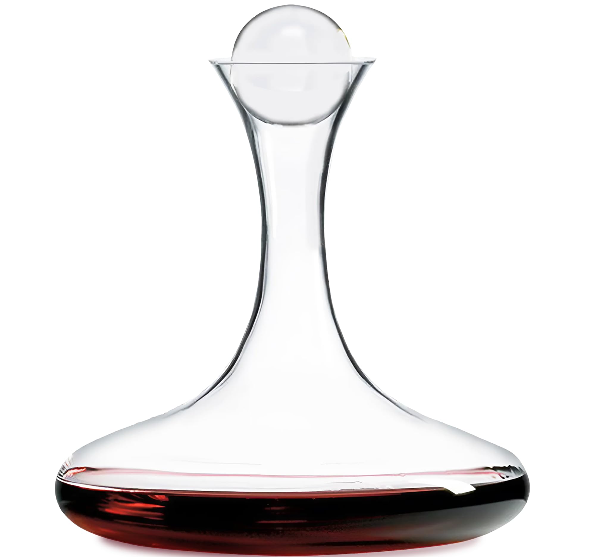 Ravenscroft large wine decanter with wide base for enhanced aeration and aroma