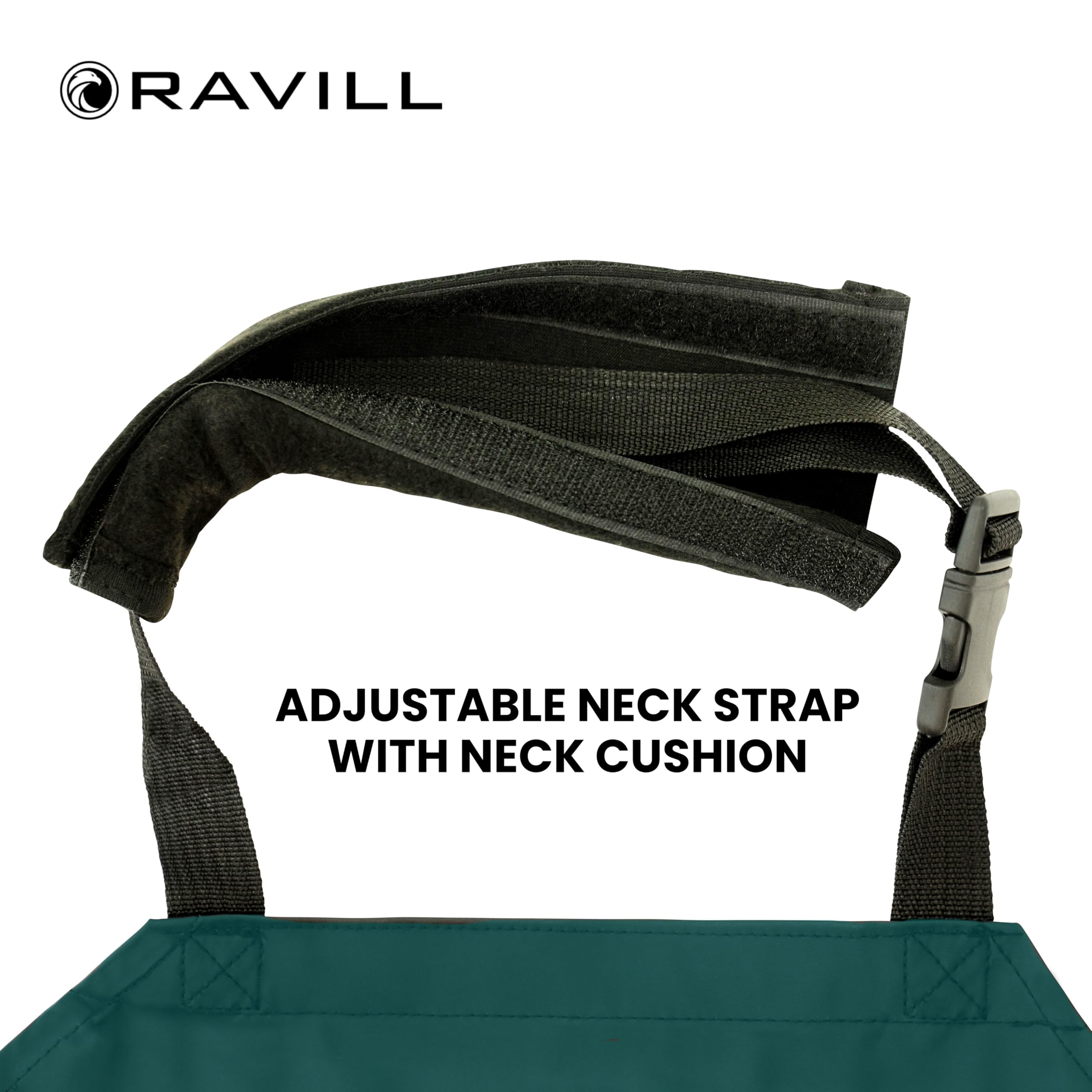 Ravill oil- and water-resistant apron demonstrates splash protection during messy tasks.