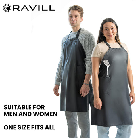 Ravill removable neck cushion apron visible for long wear