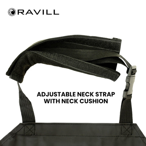 Ravill painting and crafts apron provides easy cleanup after projects