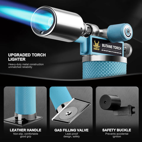 Adjustable flame on the RAVS torch for versatile heating.