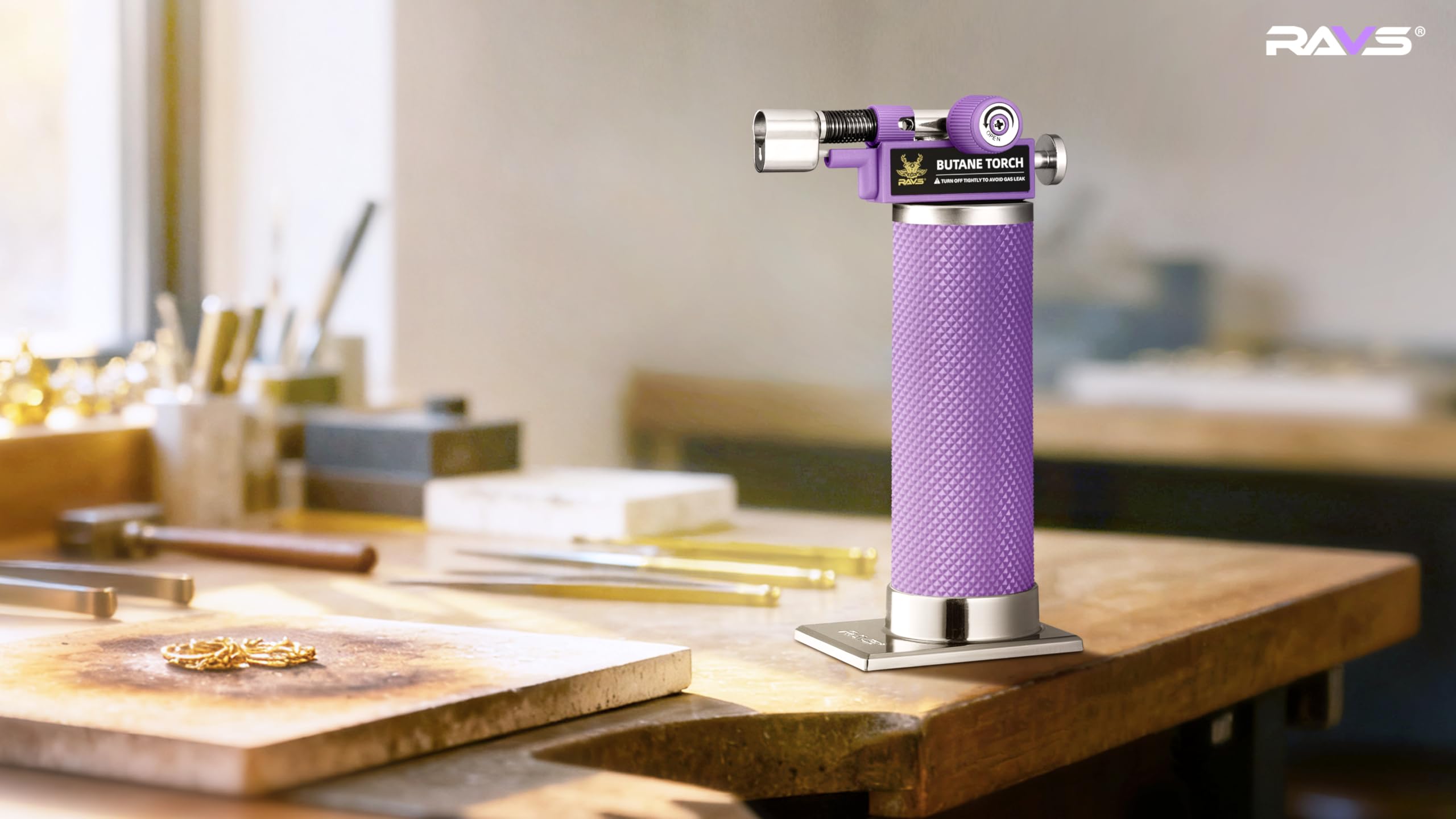 RAVS gourmet cooking torch makes a thoughtful gift.
