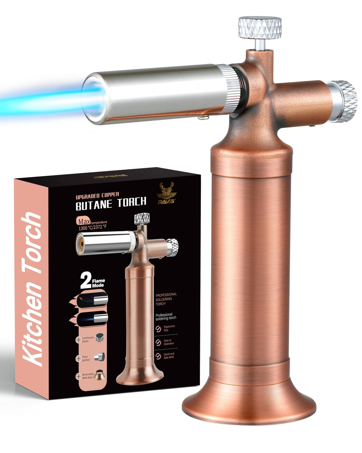 RAVS pure copper torch pink kitchen view highlights durable craftsmanship for everyday cooking