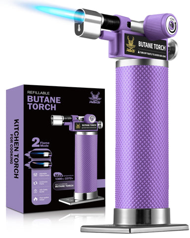 RAVS two-flame mode torch for precise heating and fast caramelizing.