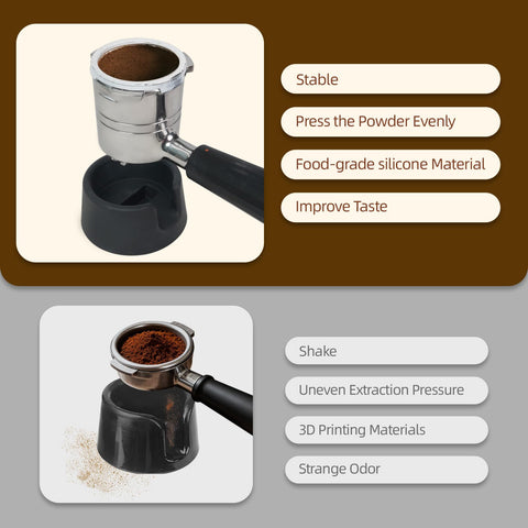 RAWILL easy-clean tamper base for Ninja ES601 resists buildup and quick wipe
