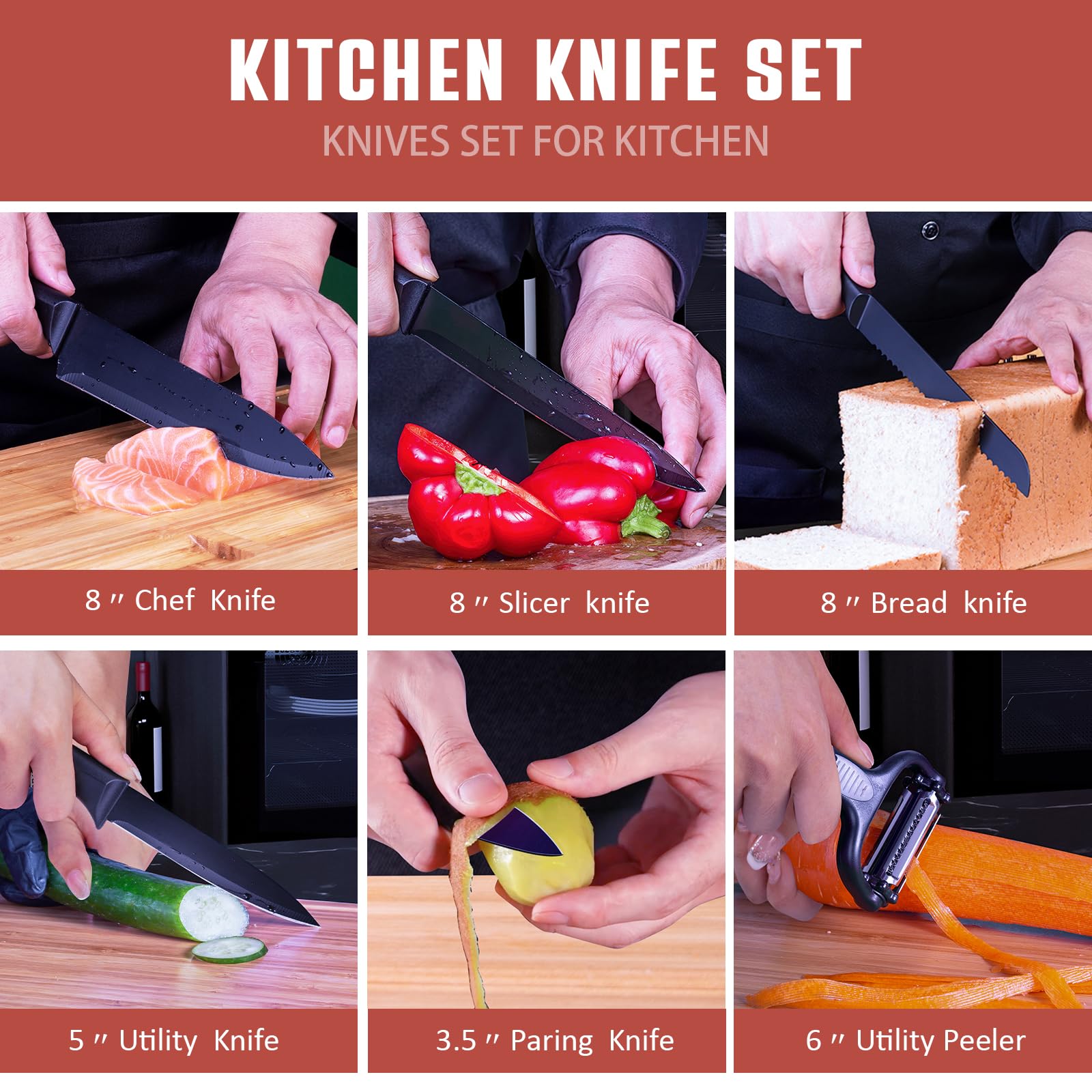 RAXCO knife sharpener included extends blade life after prep.