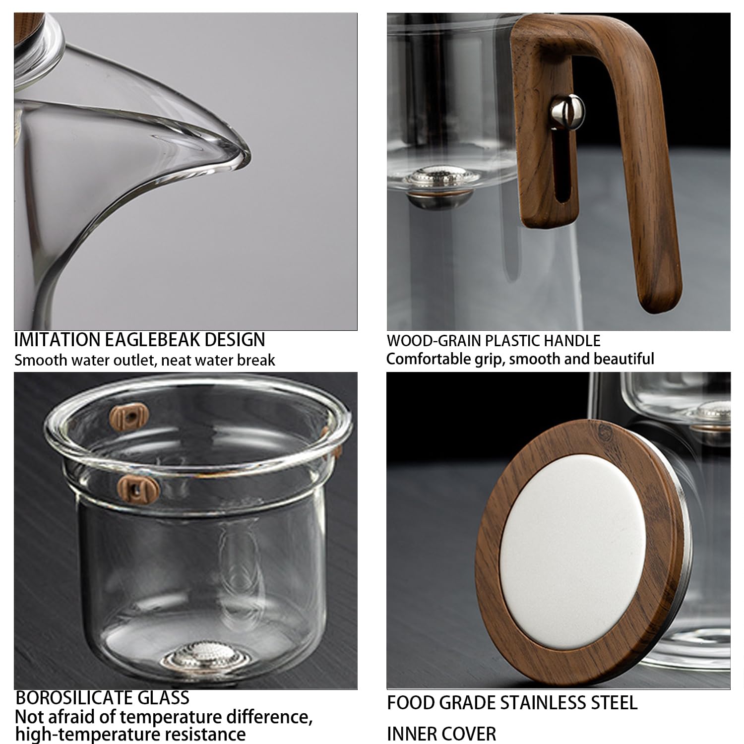 Rayfox one-touch filtration system enables quick, clean brew separation.