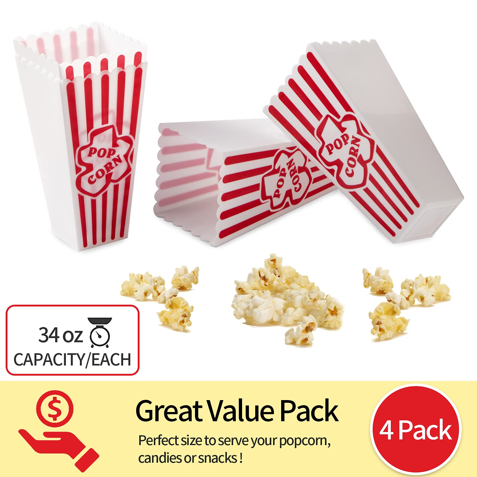 Raymea multipurpose snack boxes suitable for candies and chocolates.