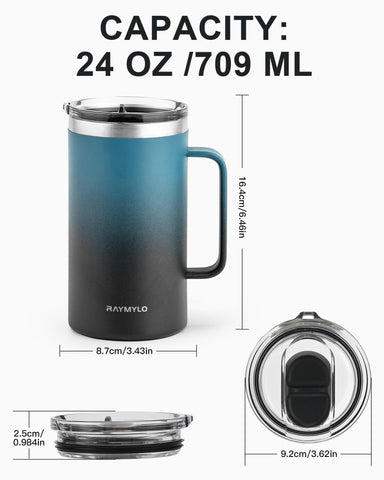 RAYMYLO 304 food-grade stainless steel preserves flavor with no metallic aftertaste