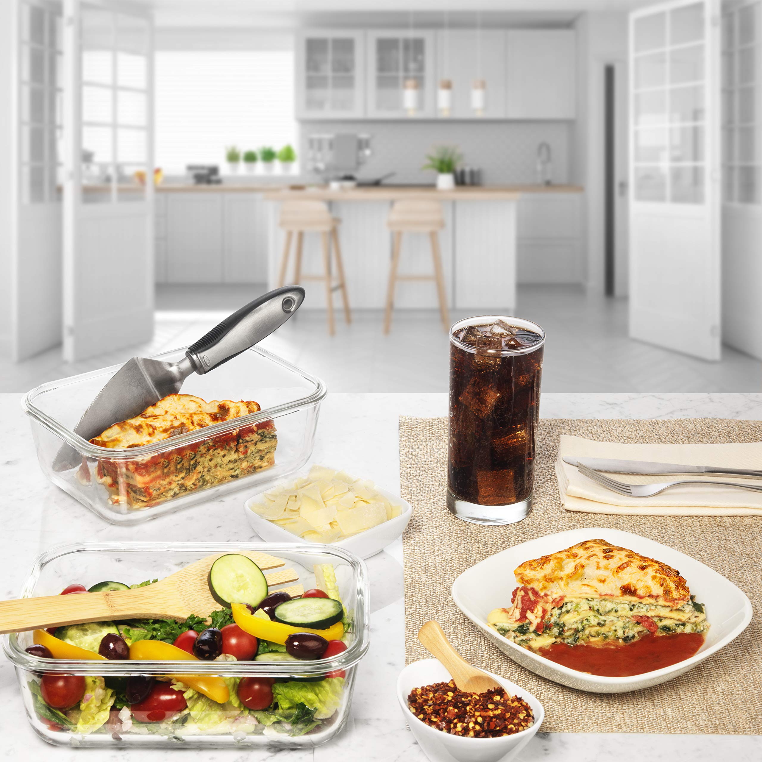 Razab bake-and-store versatility for batch cooking and planning