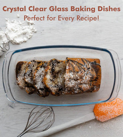 Razab freezer-safe glass loaf pan preserving portions