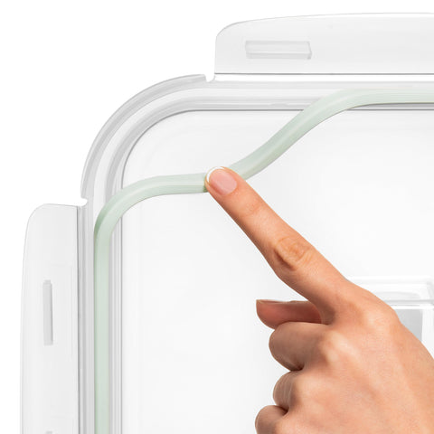 Razab oven-safe glass container for direct baking and serving