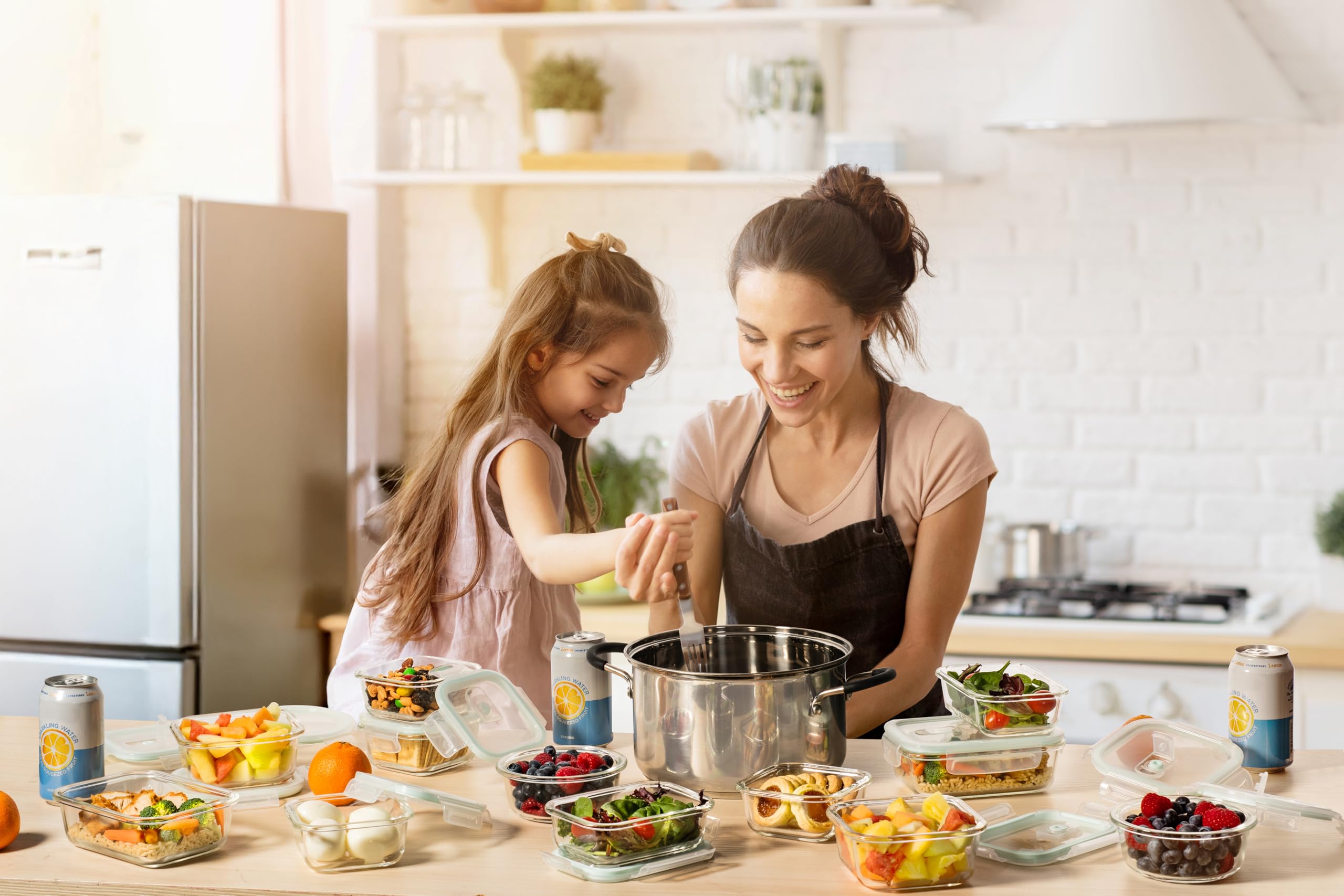 Razab rectangular, square, and round containers for organized leftovers