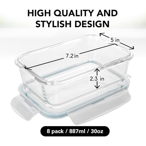 Razab removable silicone seal for easy cleaning of lids and containers.
