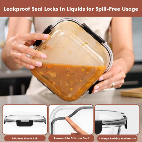 Razab removable silicone seal for easy cleaning and odor control