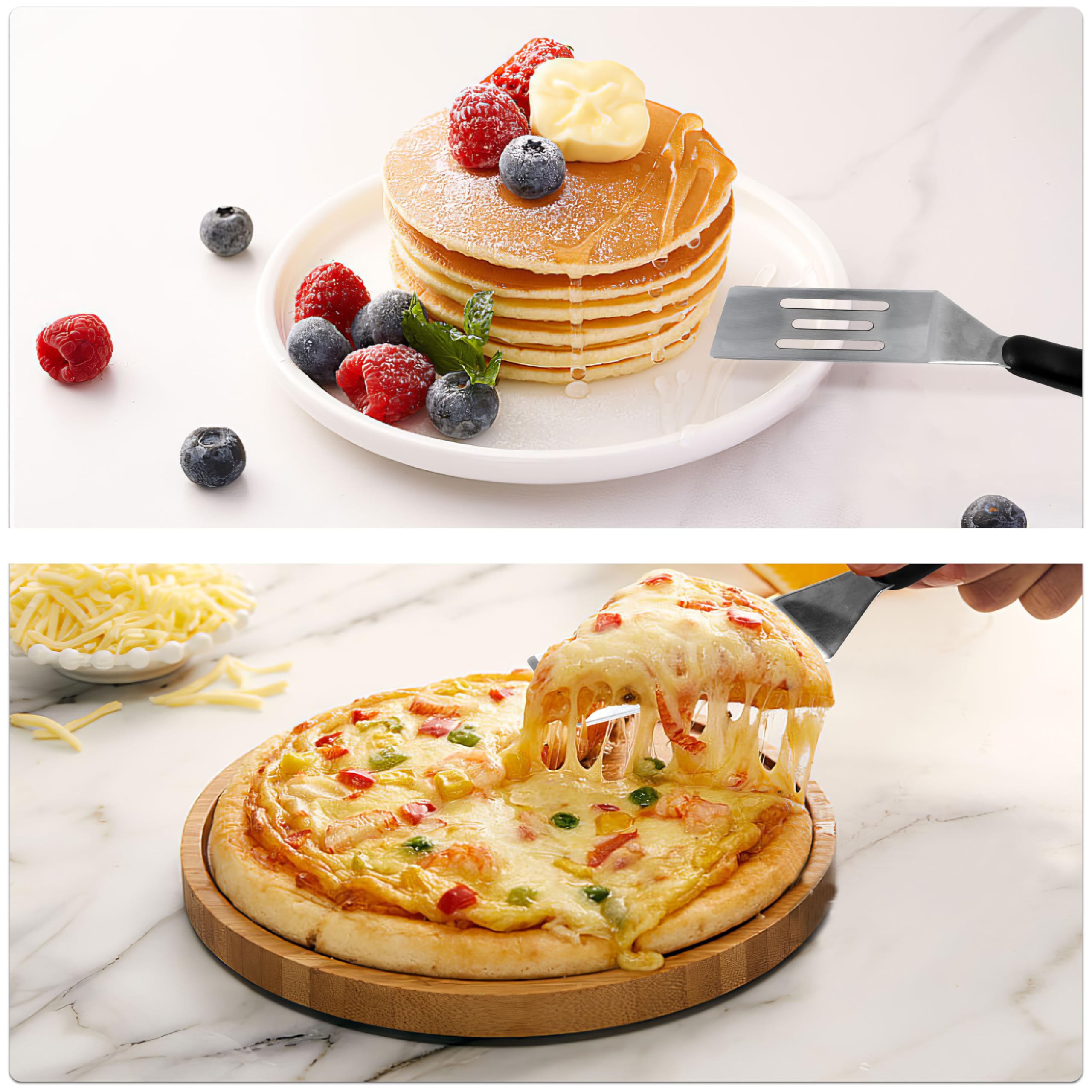 RCMo small spatula compact 4-piece set fits in any kitchen drawer.