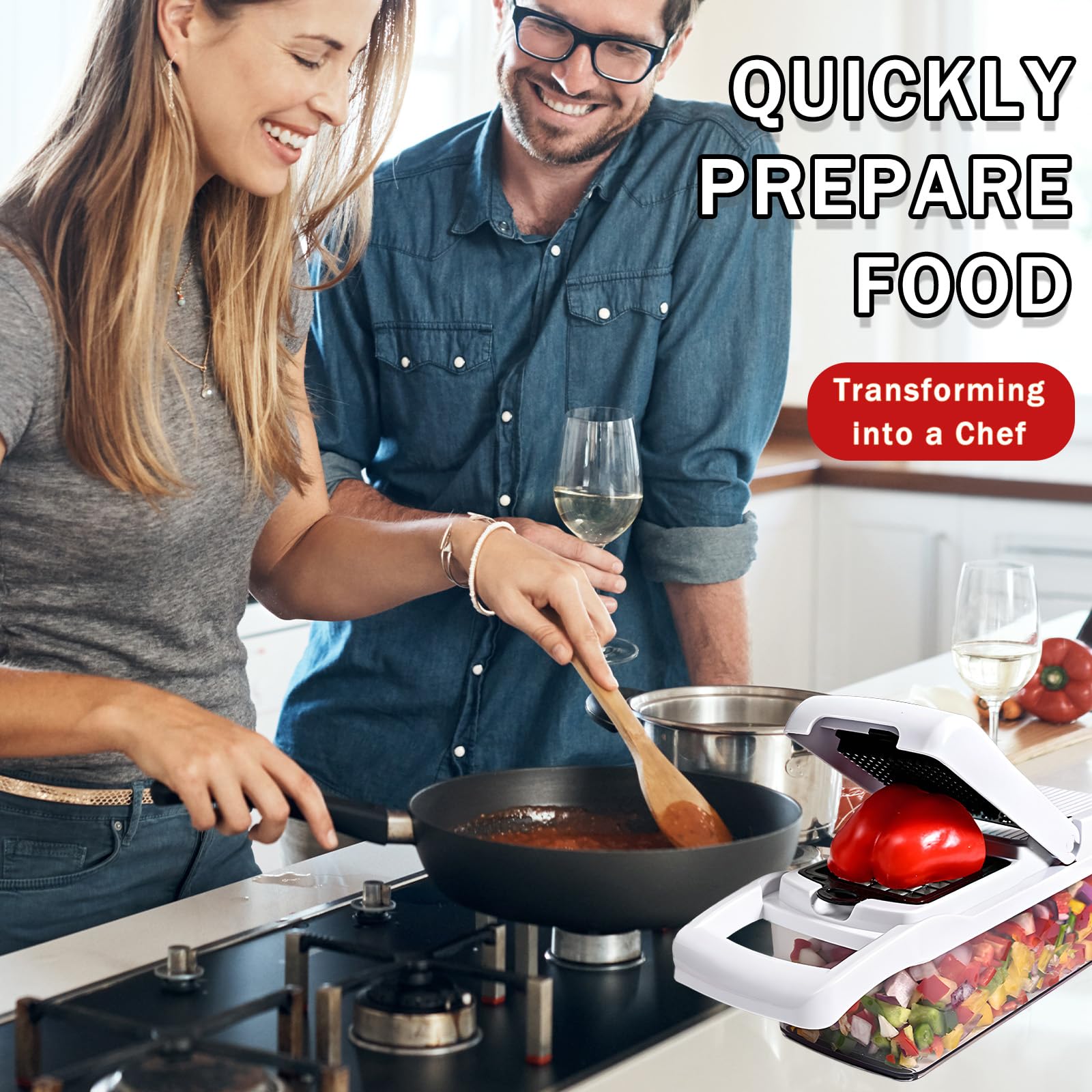 RCOMG cheese grater blade included for topping prep.