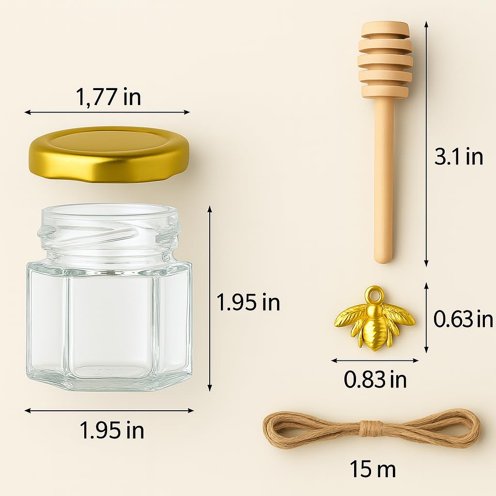 R DRURLCD gold screw lid keeps contents secure and spill-free.