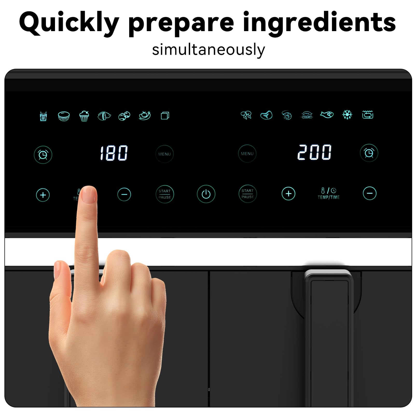 REABELL digital touchscreen panel enables precise settings