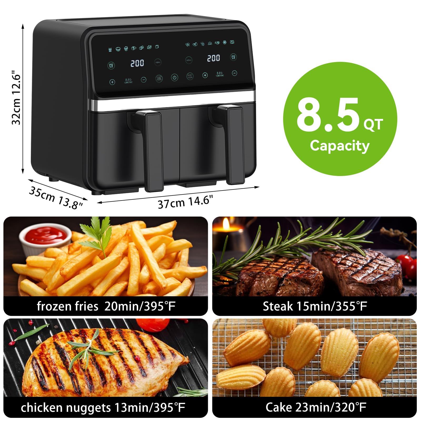REABELL smart sync ensures both baskets finish together