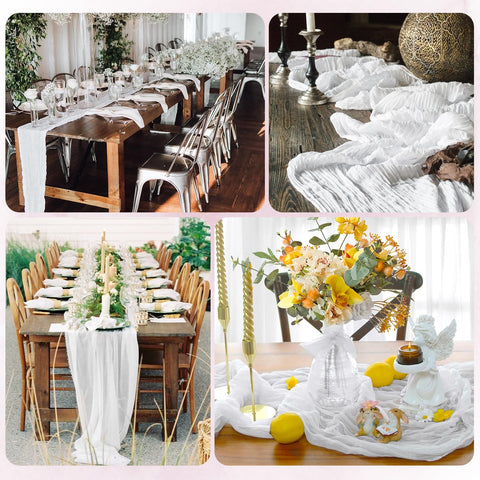 RealBox 12-pack table runner suitable for baby showers and parties.