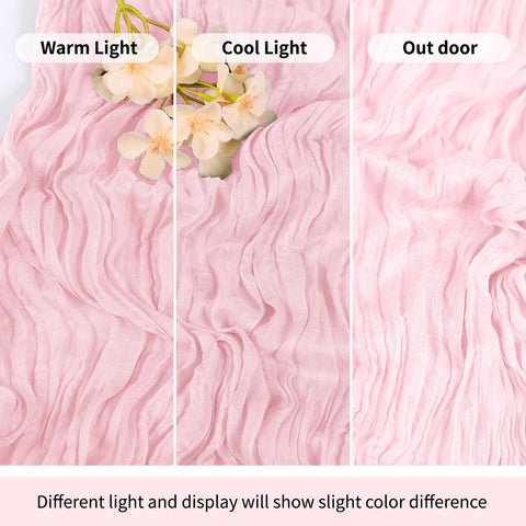 RealBox care-friendly gauze runners, easy to clean and maintain