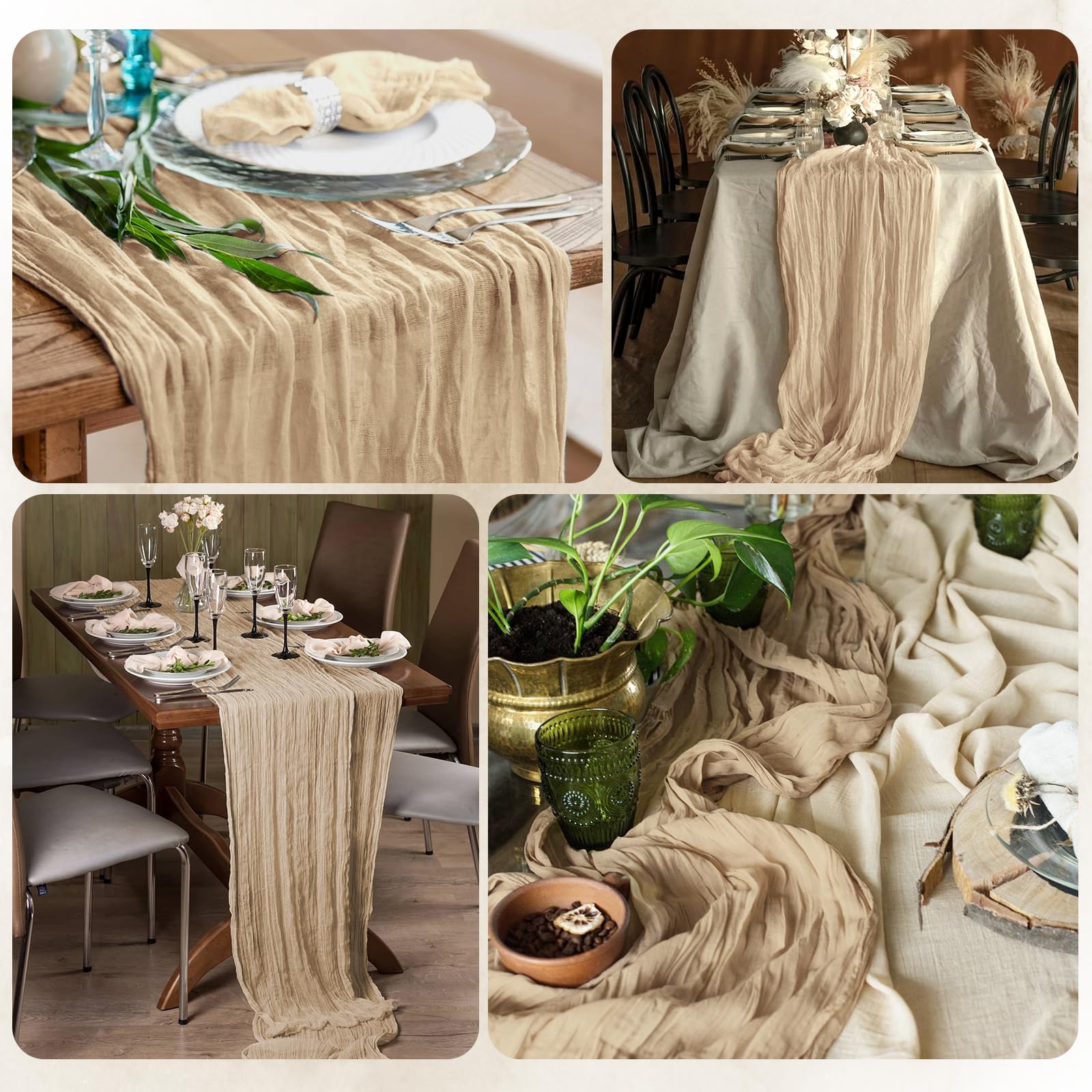 RealBox 108-inch length covers most tables with graceful drape.