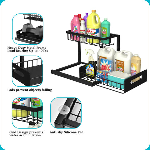REALINN bottom suction cups and tapes stabilize installation