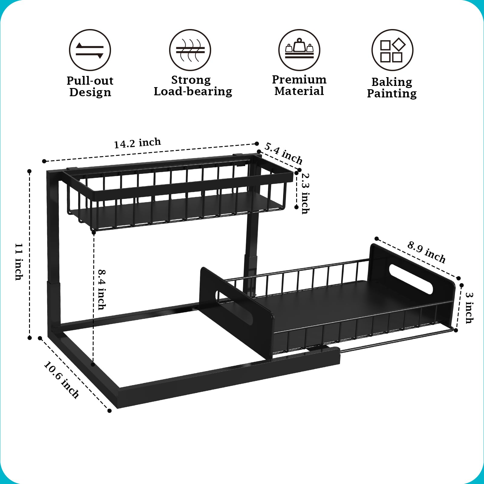 REALINN L-shaped design optimizes vertical space around plumbing