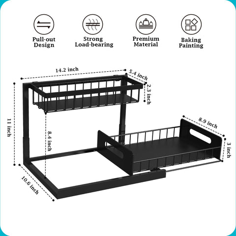 REALINN L-shaped design optimizes vertical space around plumbing