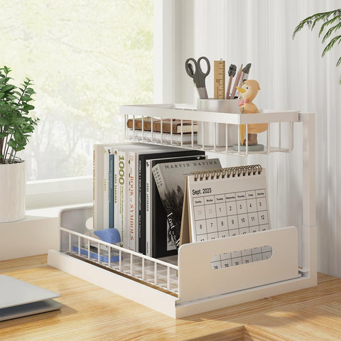 REALINN under sink organizer easy installation without tools