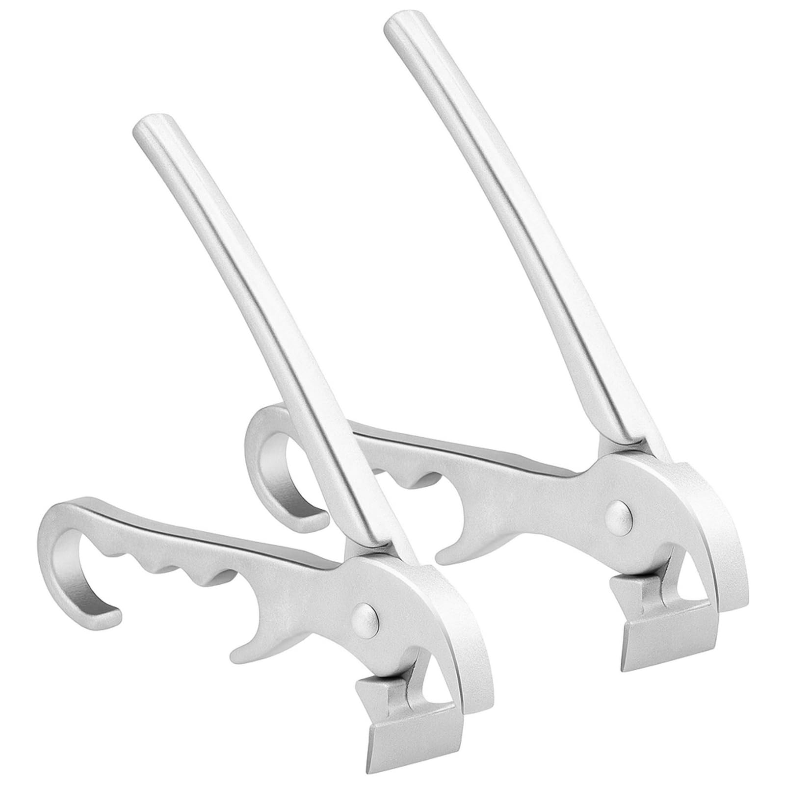 Reallnaive 2Pack Pizza Pan Gripper 8-Inch safely lifts hot pans from oven.