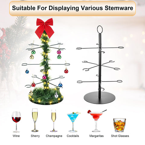 Reallnaive drink glass holder base provides stable, spill-free setup.