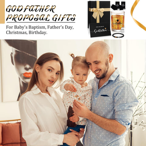 Reallnaive godfather bracelet with natural stone and cross charm for everyday wear.