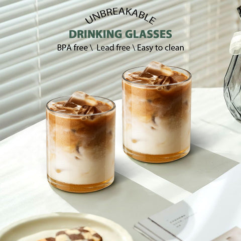 Realway clear plastic cocktail cups 6-pack with crystal-like clarity and no breakage risk.