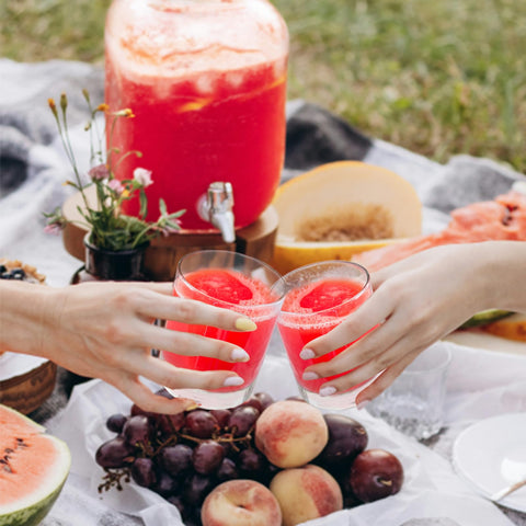 Realway stylish plastic glasses mimic glass elegance without the fragility.