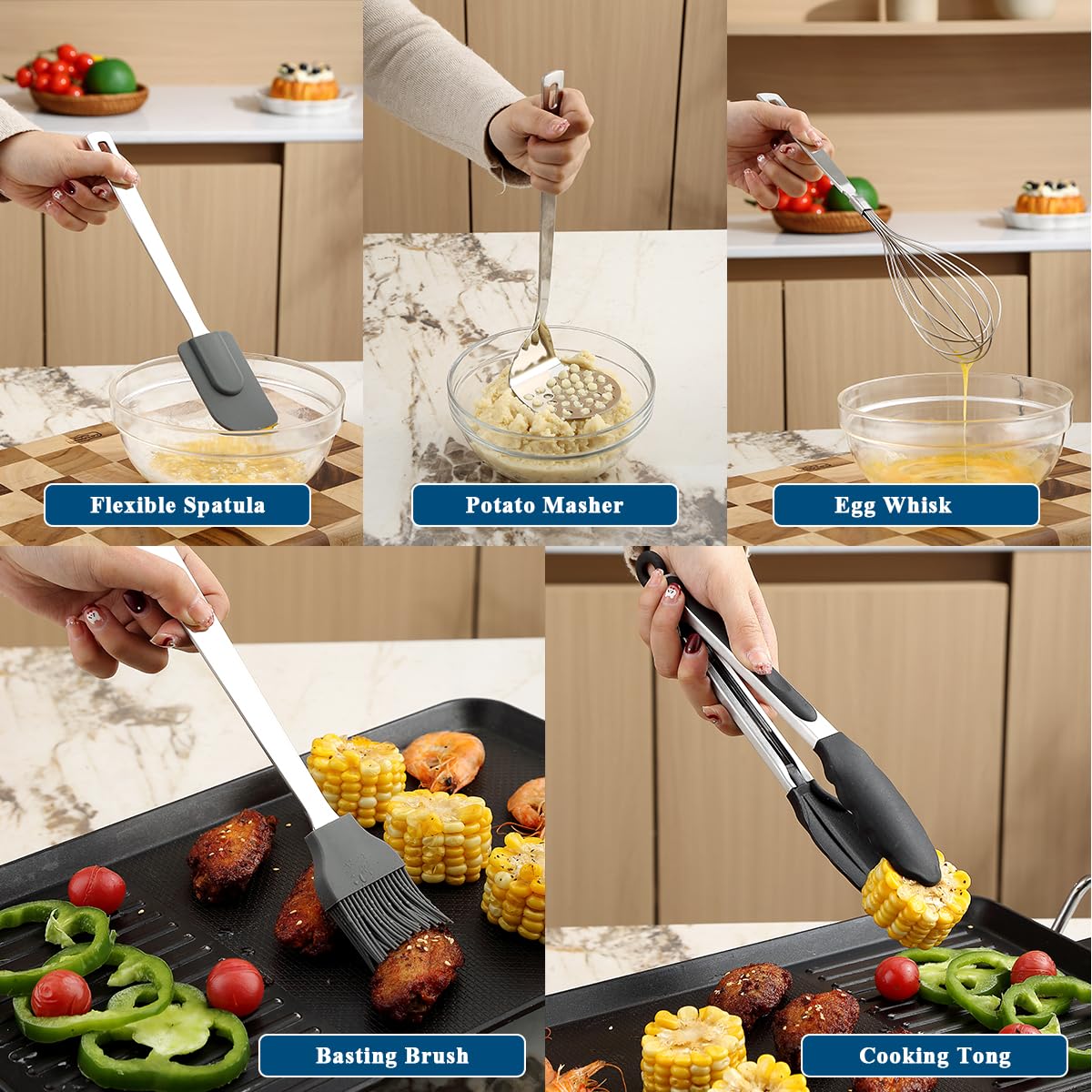 ReaNea whisk image for emulsifying sauces and beating eggs
