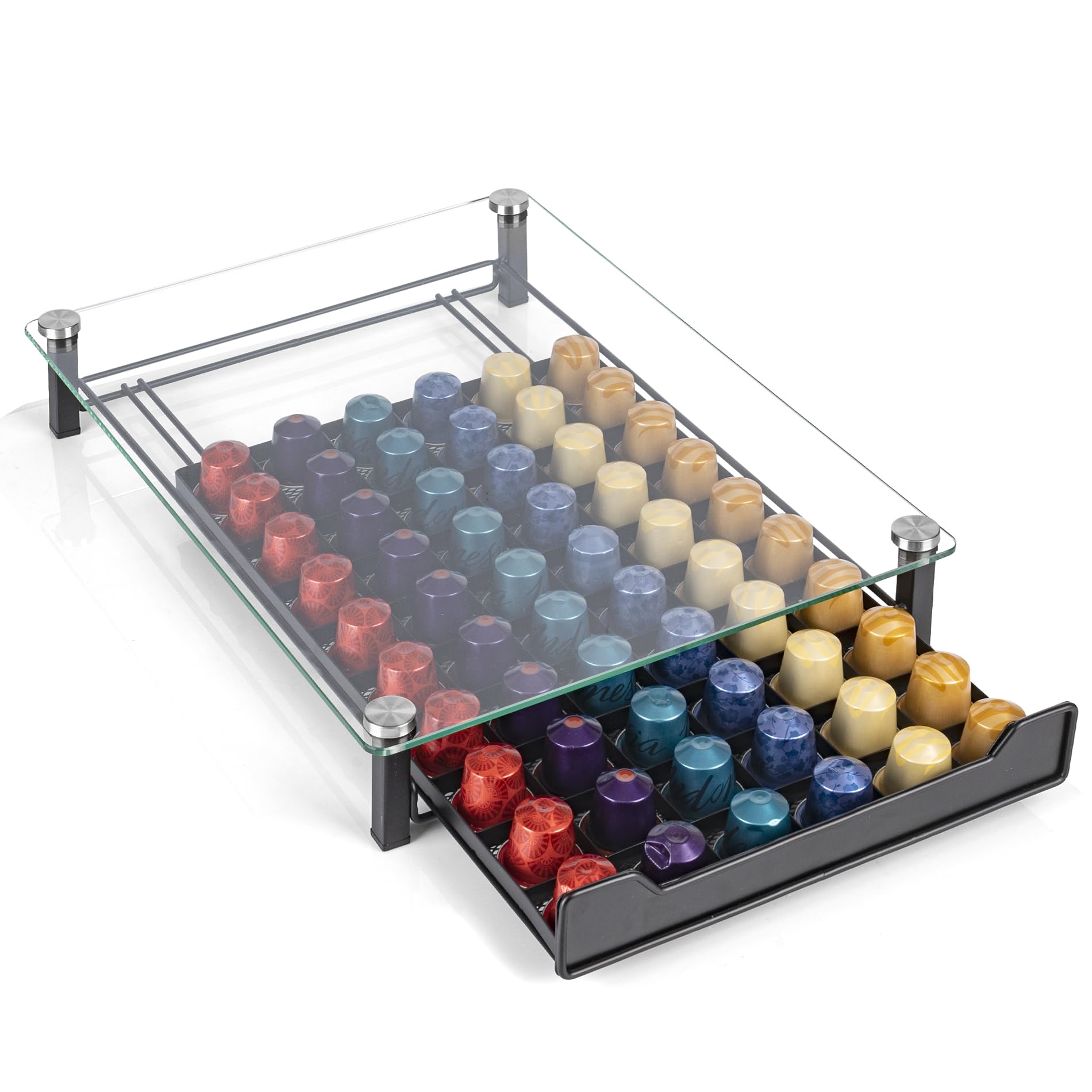 RECAPS six-column pod organization maximizing pod storage