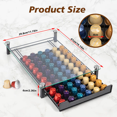 RECAPS solid metal frame provides sturdy support for the drawer and machine