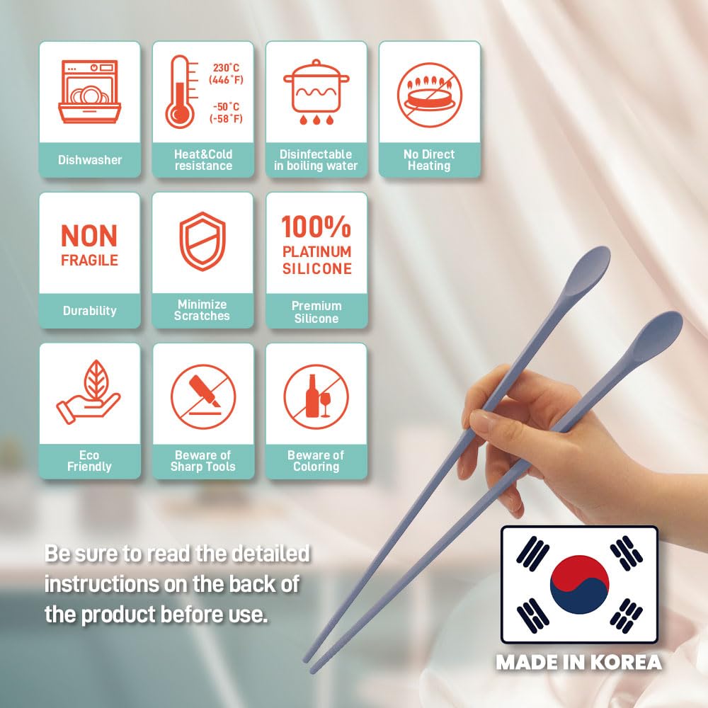 RECOHOME BPA-free silicone design supports eco-friendly kitchen use