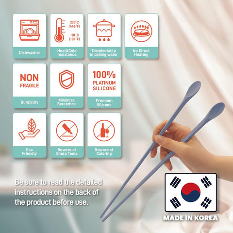 RECOHOME BPA-free silicone design supports eco-friendly kitchen use