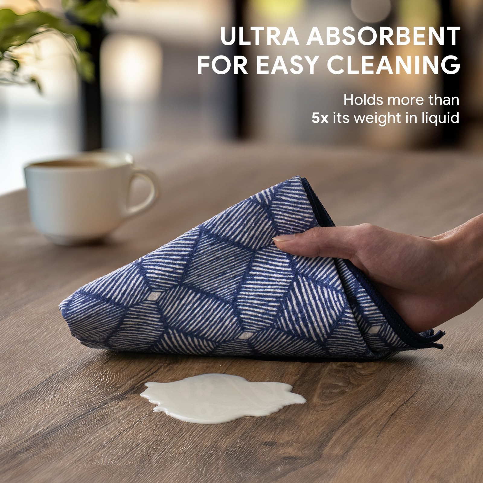 RECYCO waffle towel features a fast-drying Aerodry weave.