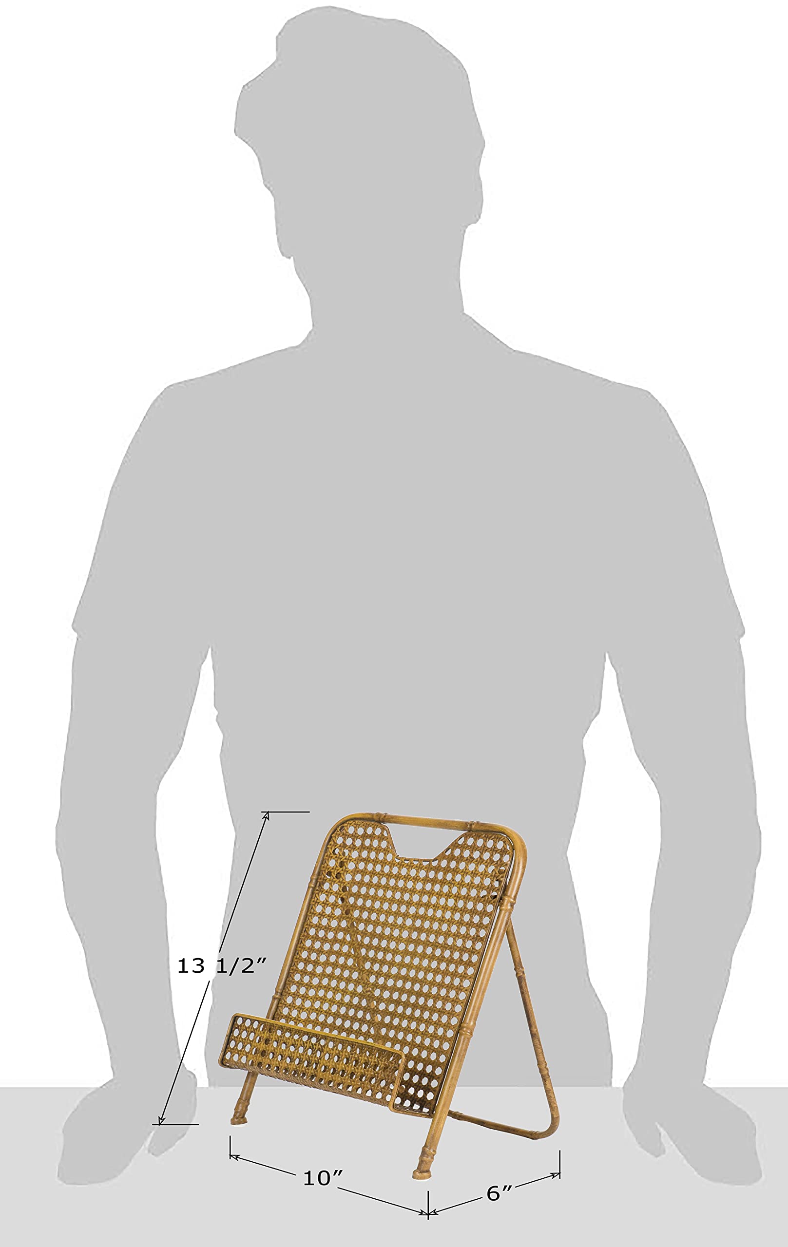 Red Co. compact foldable stand stored neatly for travel and small kitchens.