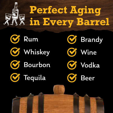 Red Head Barrels versatile aging for whiskey, rum, scotch, and more